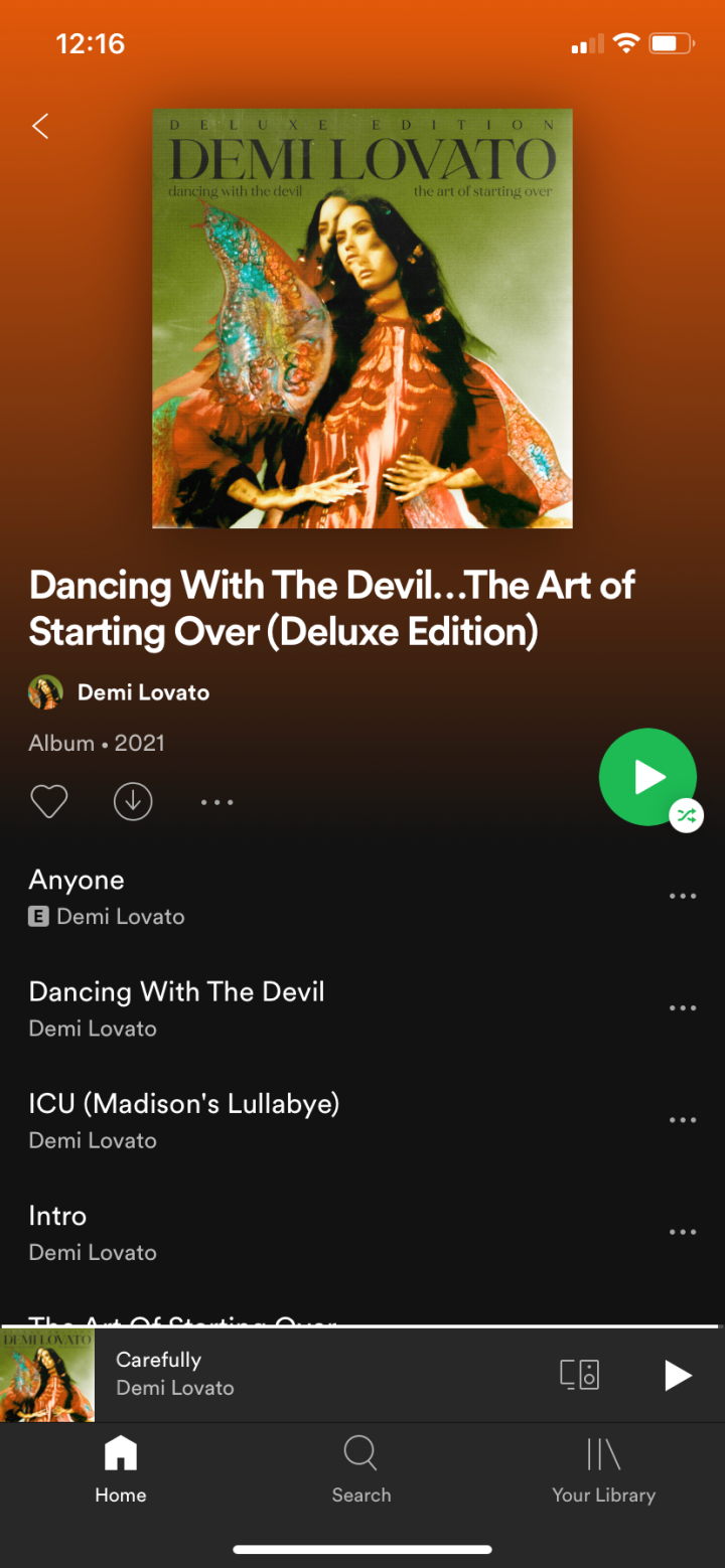 Dancing with the Devil- The Art of Starting over :)